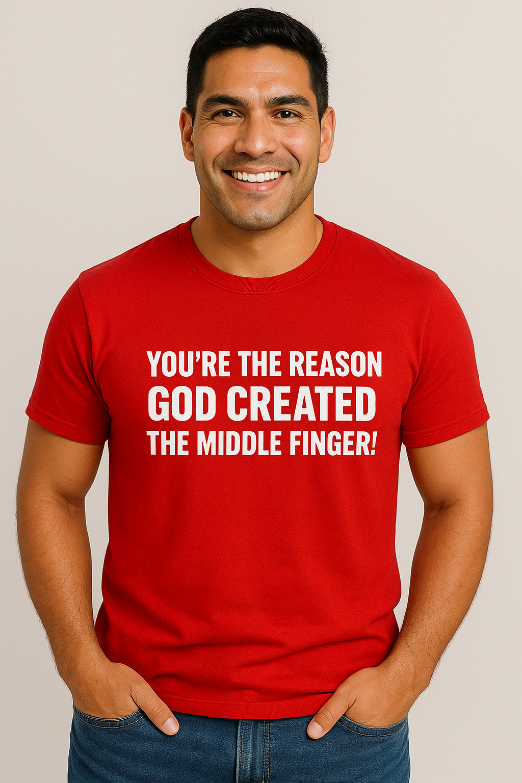 Middle Finger Men’s Tee