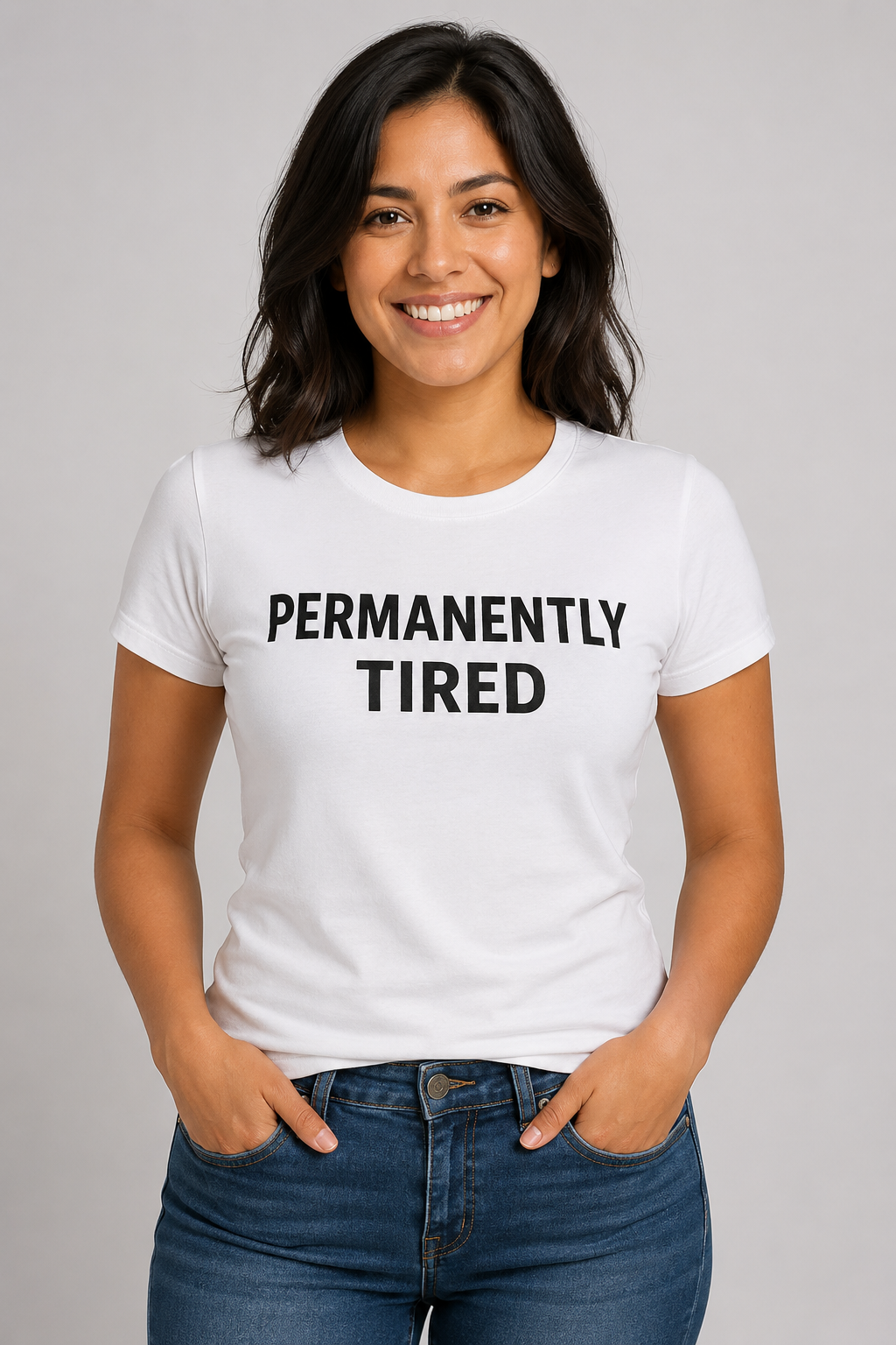 Permanently Tired Ladies Tee