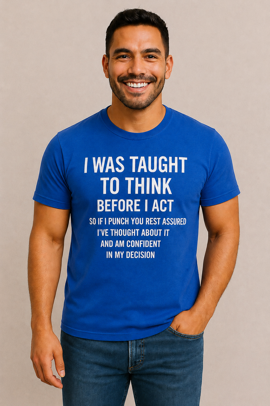 I Was Taught To Think Men’s Tee