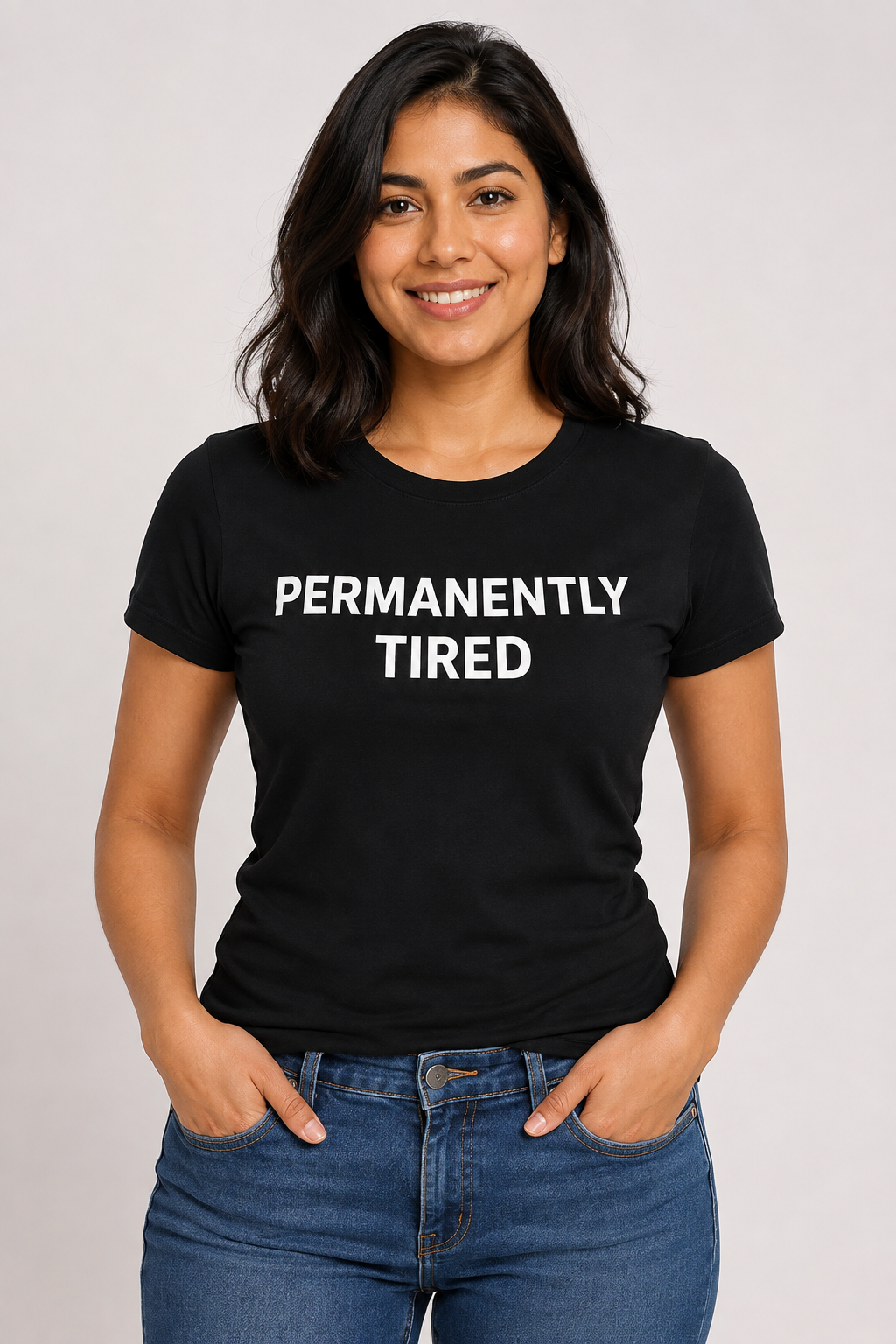 Permanently Tired Ladies Tee