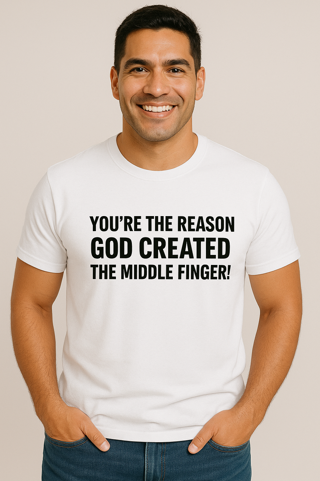 Middle Finger Men’s Tee