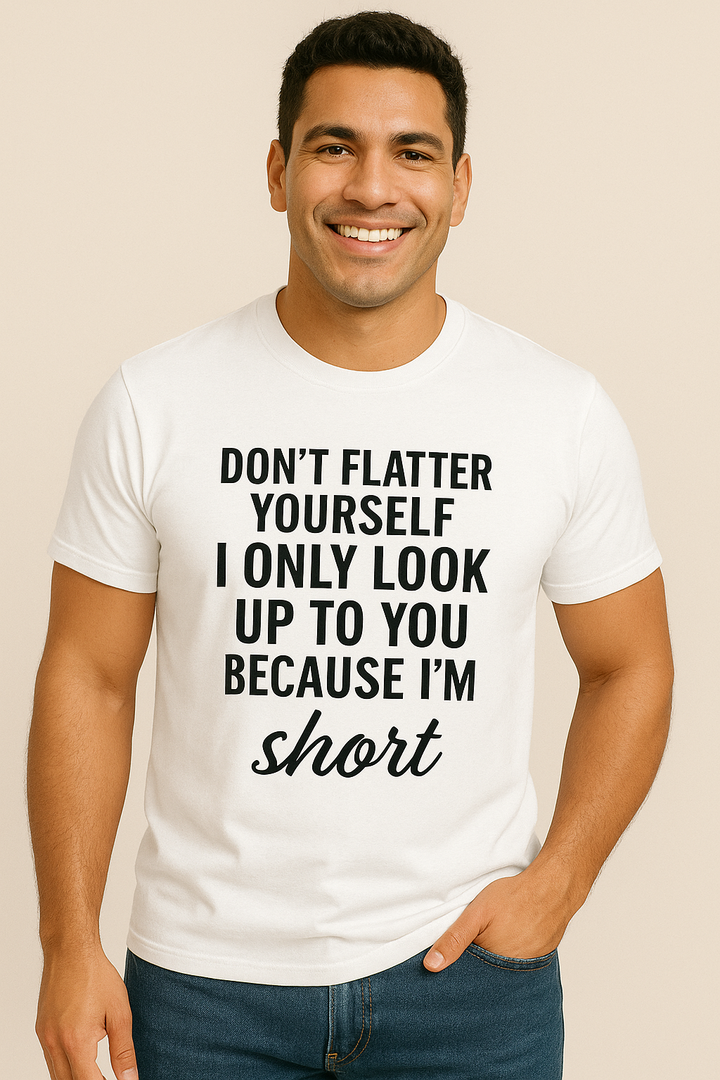 Short Look Up Men’s Tee