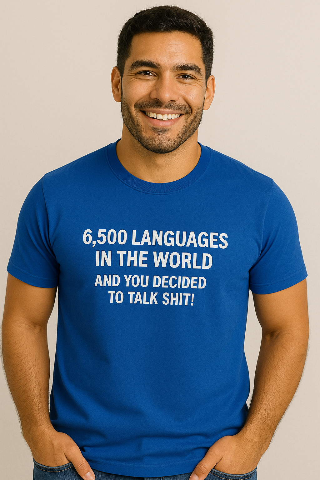 6,500 Languages Men’s Tee