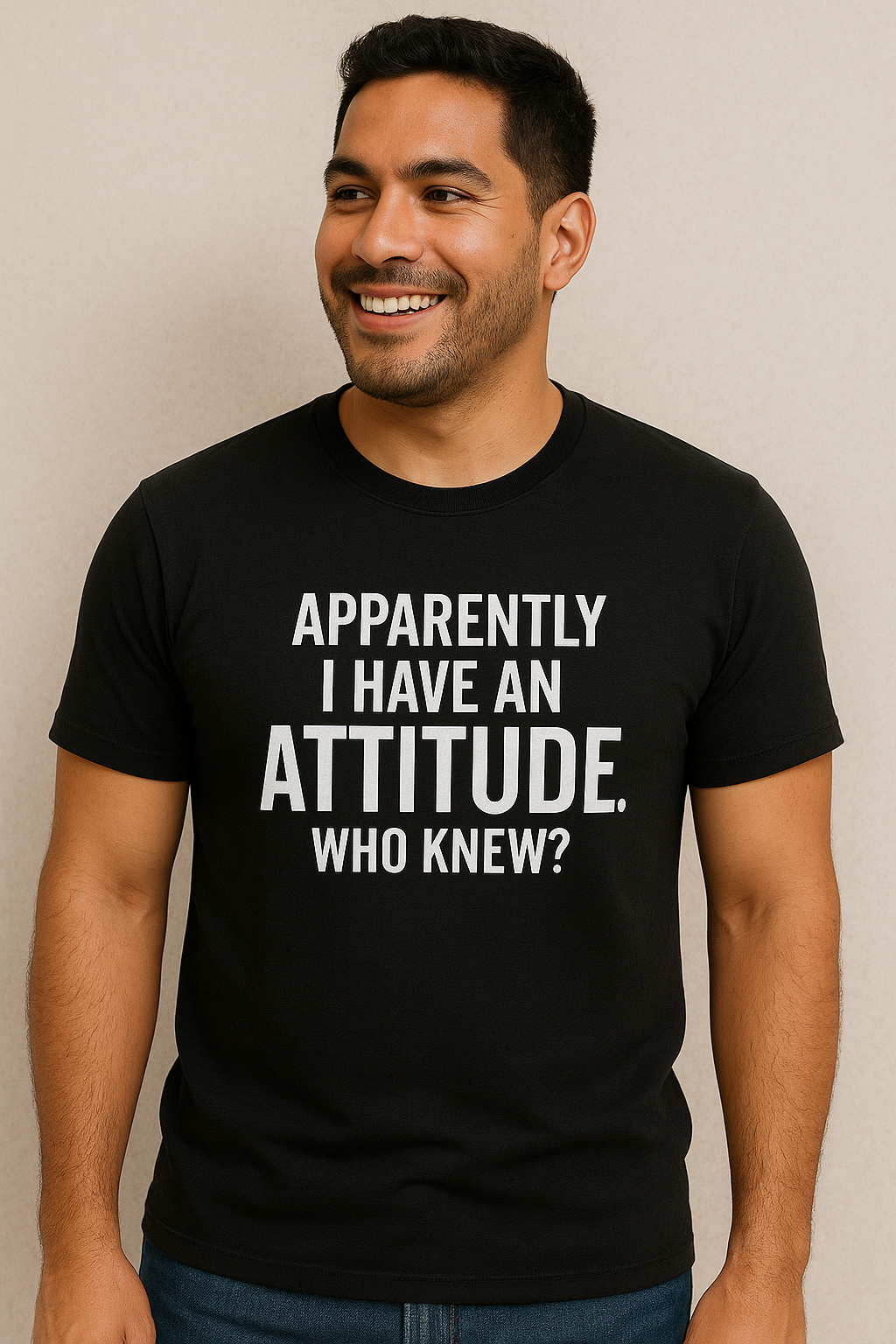 Who Knew I Had An Attitude Men’s Tee