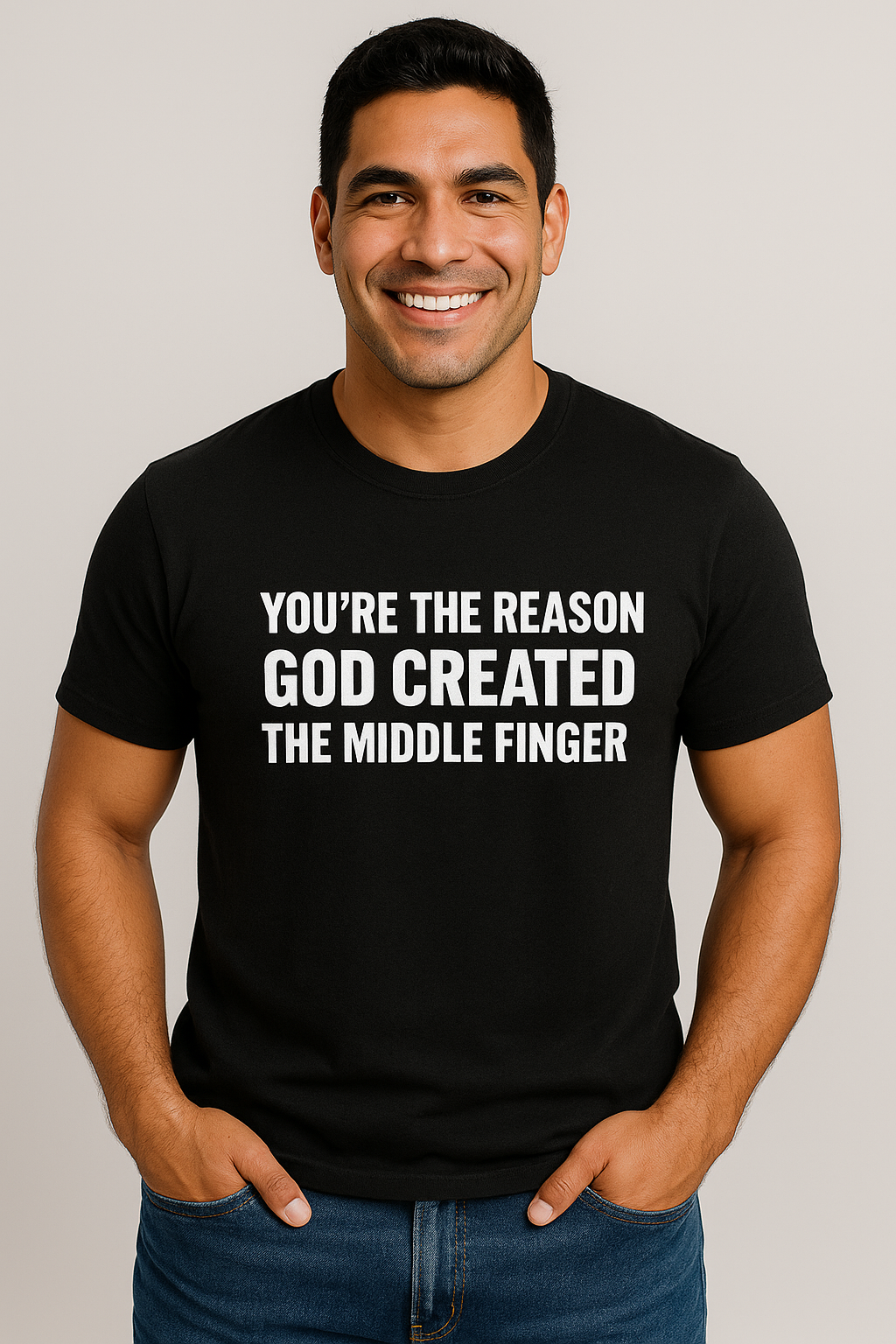 Middle Finger Men’s Tee